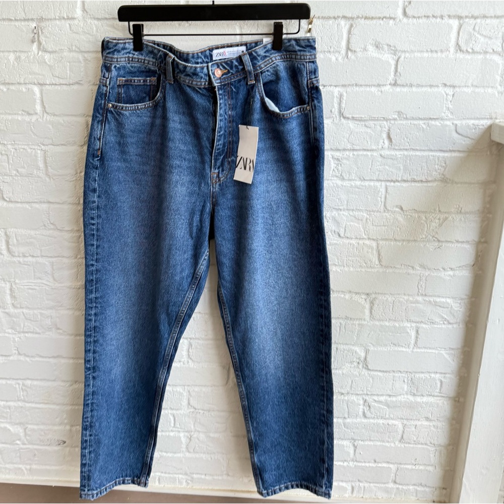 NWT Zara Mom Fit Jeans